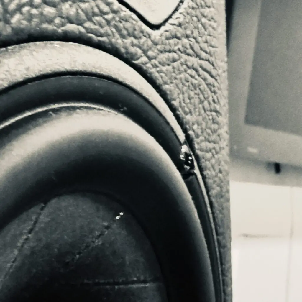 Close-up of a loudspeaker driver